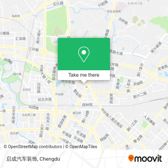 启成汽车装饰 map