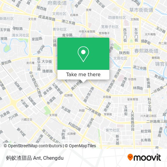 蚂蚁渣甜品 Ant map