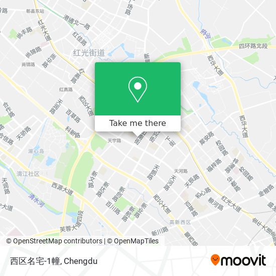 西区名宅-1幢 map