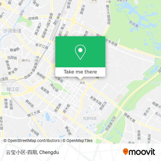 云玺小区-四期 map