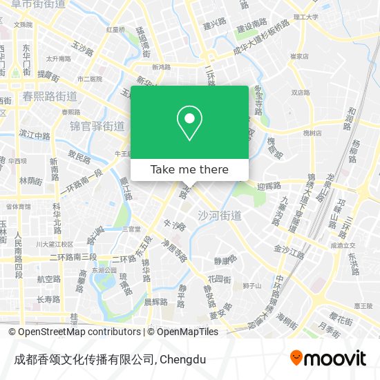 成都香颂文化传播有限公司 map