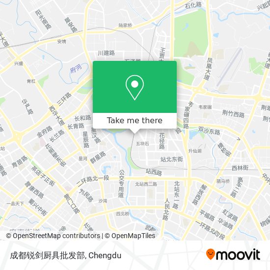 成都锐剑厨具批发部 map