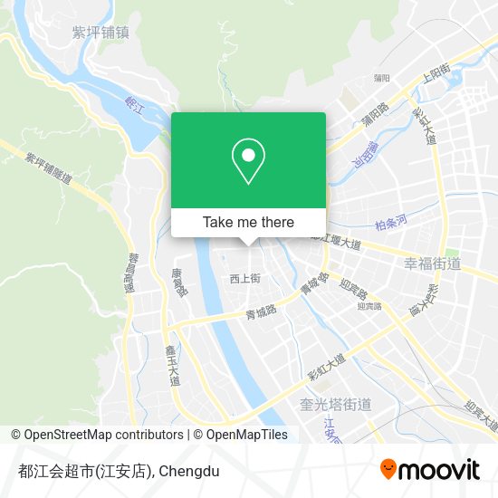 都江会超市(江安店) map