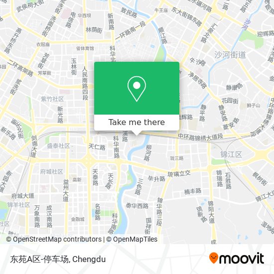 东苑A区-停车场 map