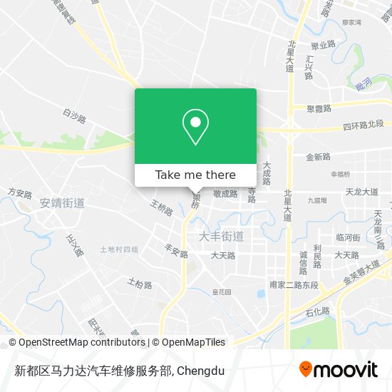 新都区马力达汽车维修服务部 map
