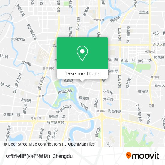 绿野网吧(丽都街店) map