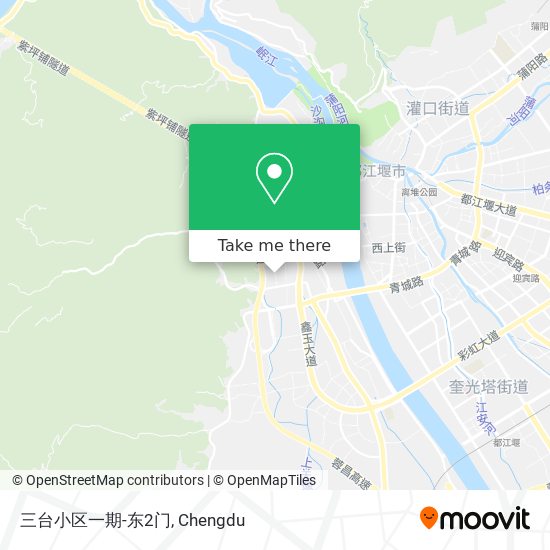 三台小区一期-东2门 map