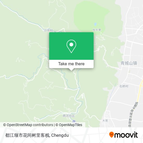 都江堰市花间树里客栈 map