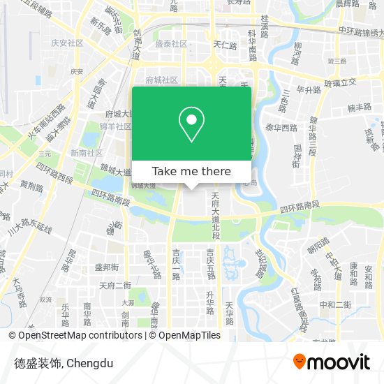 德盛装饰 map