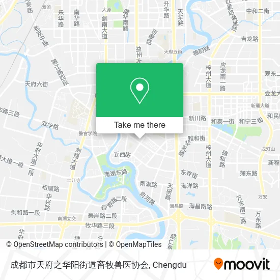 成都市天府之华阳街道畜牧兽医协会 map