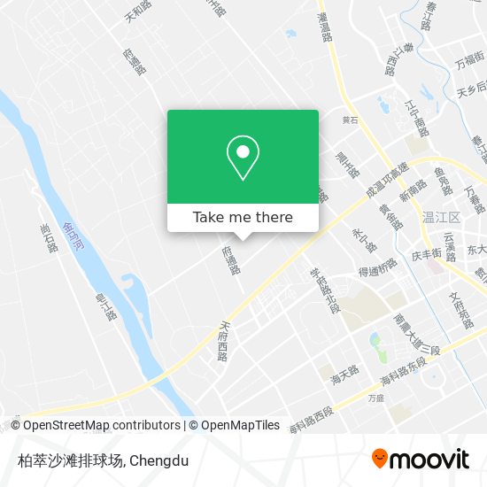 柏萃沙滩排球场 map
