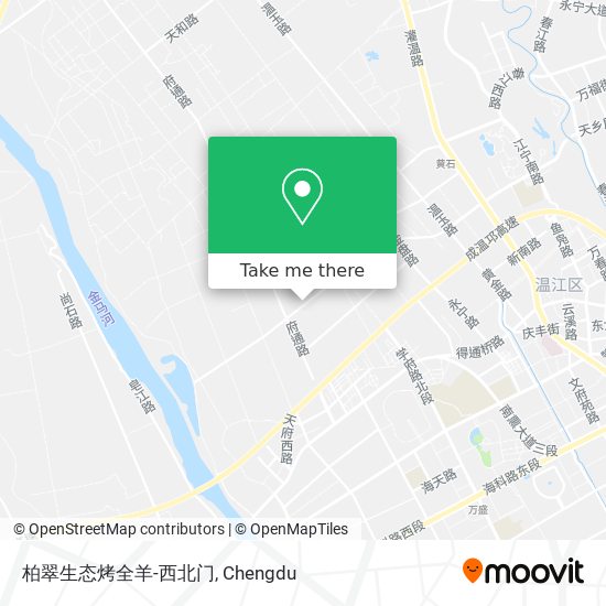 柏翠生态烤全羊-西北门 map