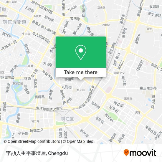 李劼人生平事墙屋 map