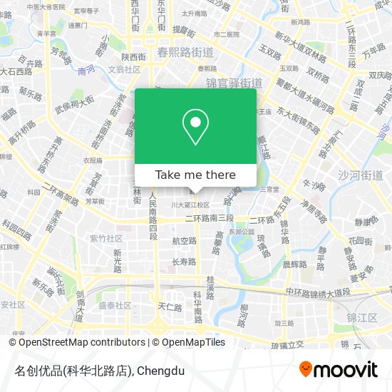 名创优品(科华北路店) map