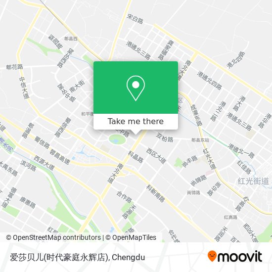 爱莎贝儿(时代豪庭永辉店) map
