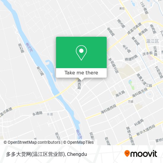 多多大货网(温江区营业部) map