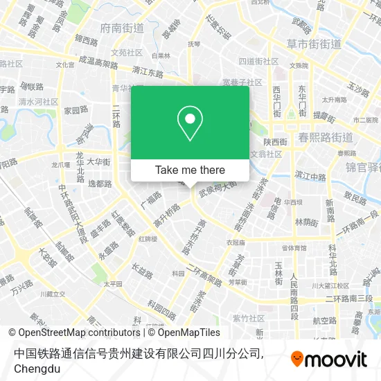 中国铁路通信信号贵州建设有限公司四川分公司 map