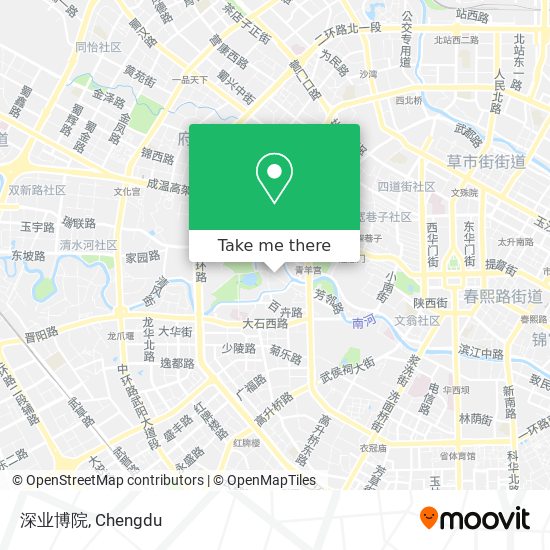 深业博院 map