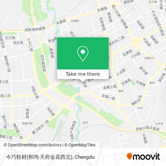 今巧鞋材(和鸿·天府金花西北) map