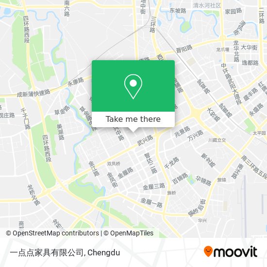 一点点家具有限公司 map