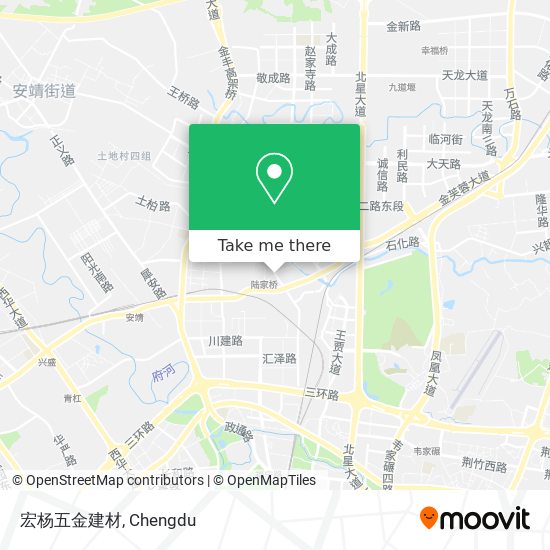 宏杨五金建材 map