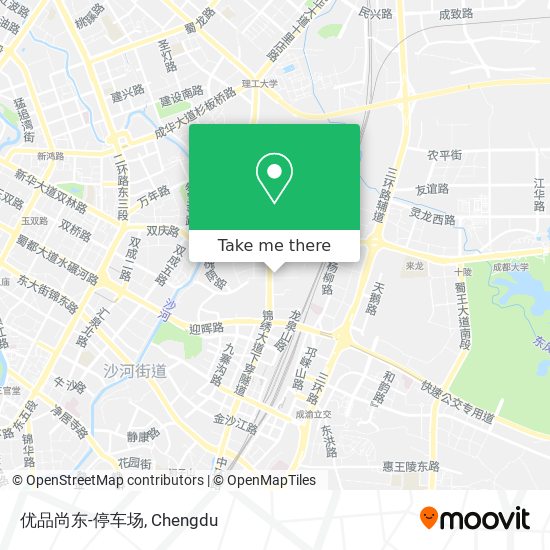 优品尚东-停车场 map