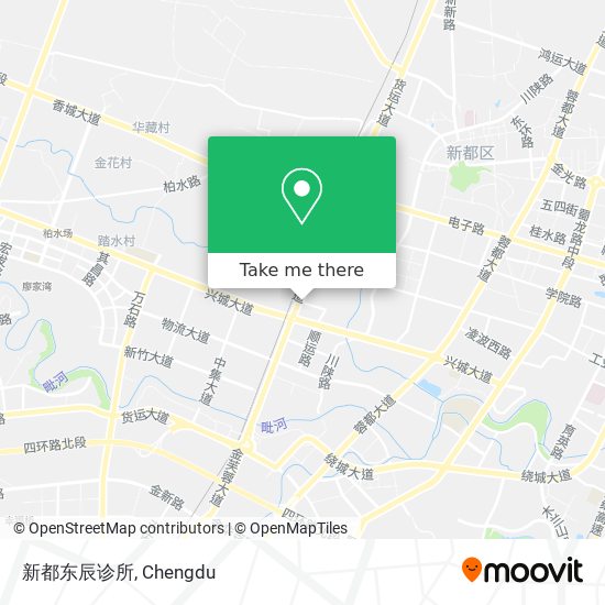 新都东辰诊所 map