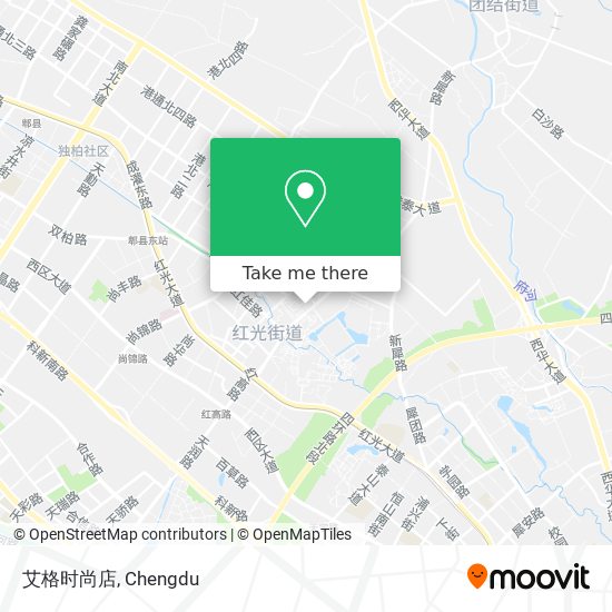 艾格时尚店 map