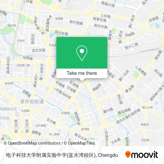 电子科技大学附属实验中学(蓝水湾校区) map