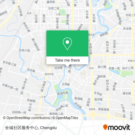 全城社区服务中心 map