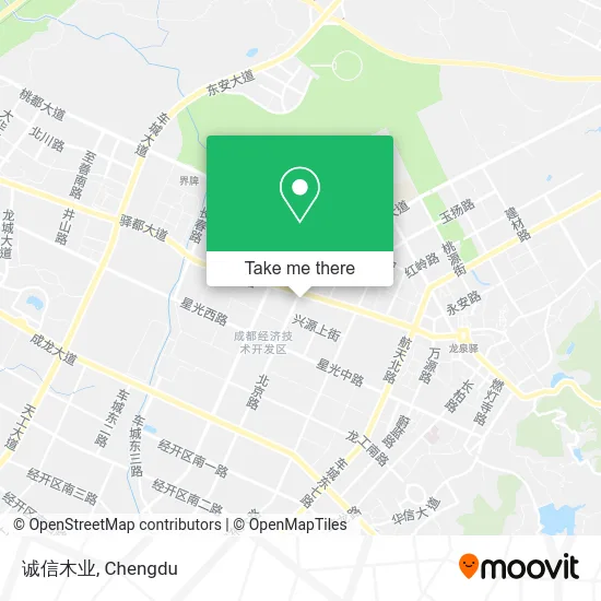诚信木业 map