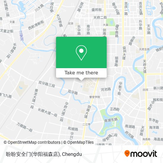 盼盼安全门(华阳福森店) map