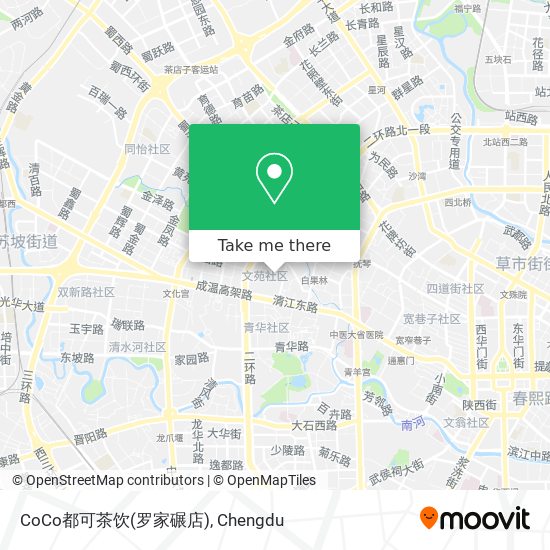 CoCo都可茶饮(罗家碾店) map