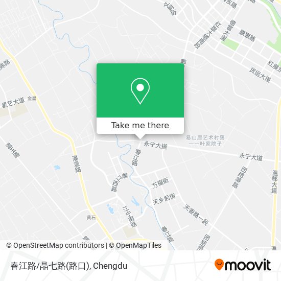 春江路/晶七路(路口) map