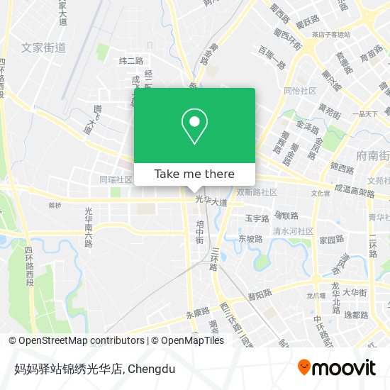 妈妈驿站锦绣光华店 map
