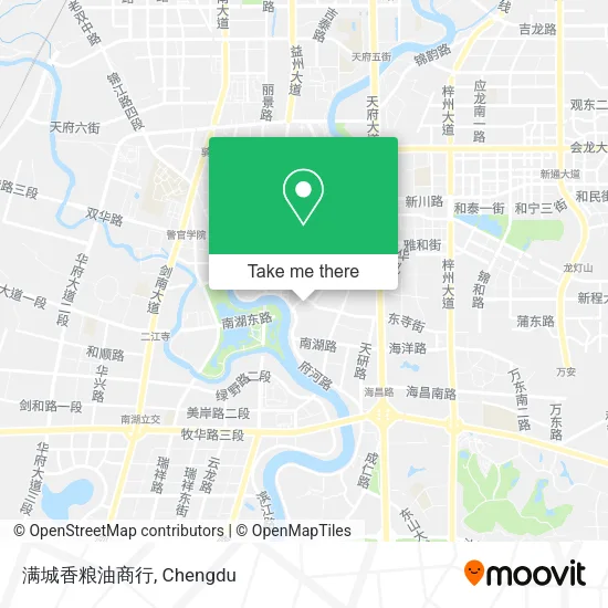 满城香粮油商行 map