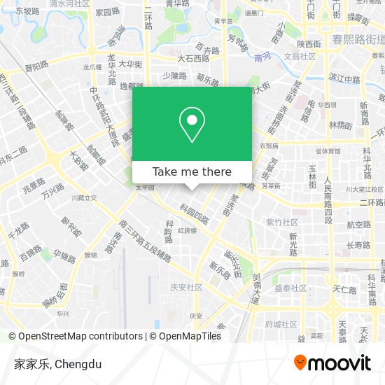 家家乐 map