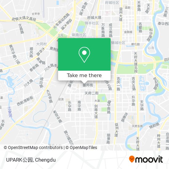 UPARK公园 map