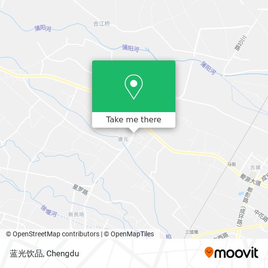 蓝光饮品 map