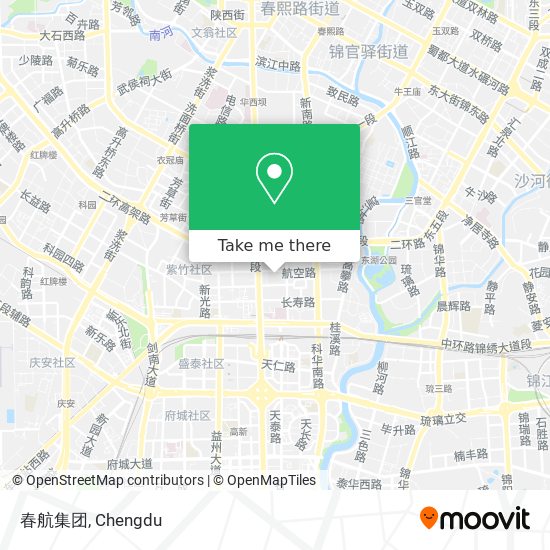 春航集团 map