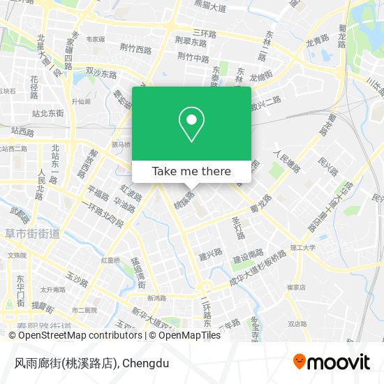 风雨廊街(桃溪路店) map