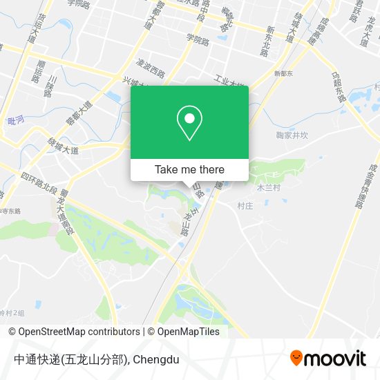 中通快递(五龙山分部) map