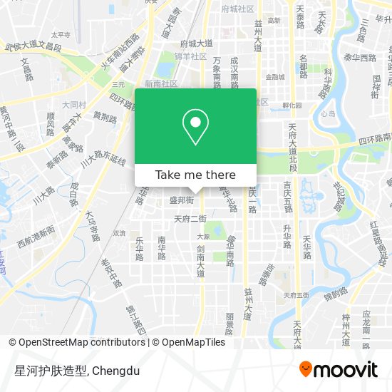 星河护肤造型 map