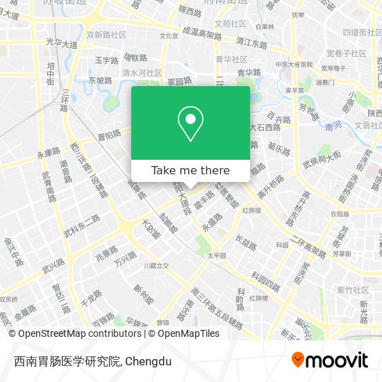 西南胃肠医学研究院 map