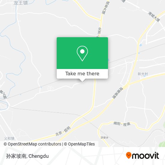 孙家坡南 map