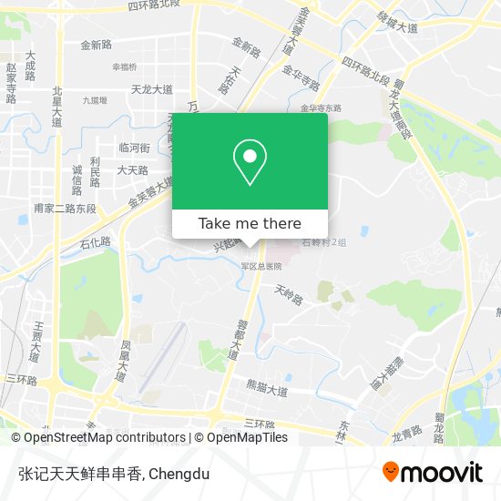 张记天天鲜串串香 map