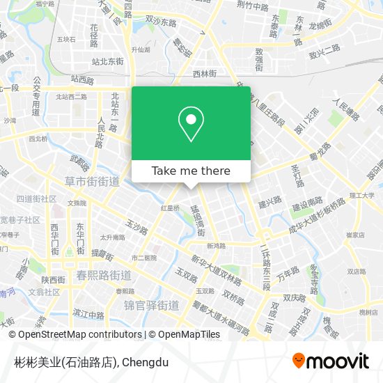 彬彬美业(石油路店) map