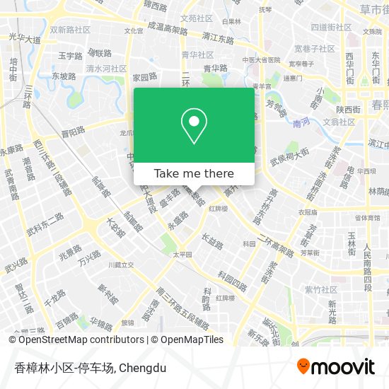 香樟林小区-停车场 map