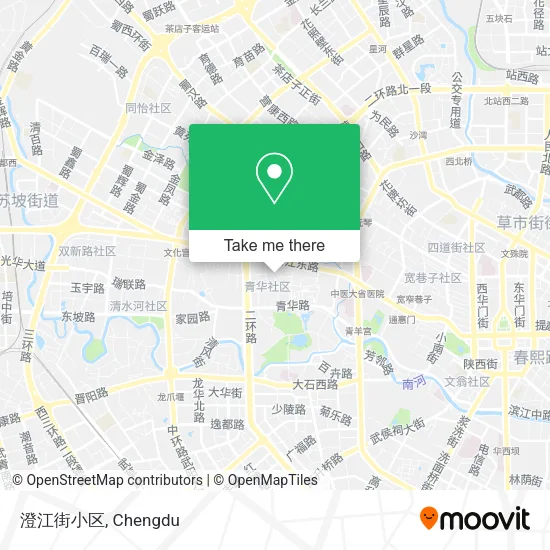 澄江街小区 map