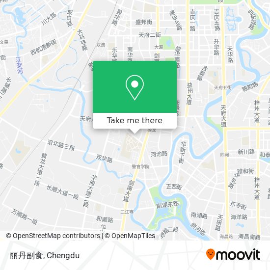 丽丹副食 map